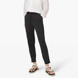 Lululemon Keep Moving Pant 7/8 High-Rise, Black Luxtreme, Size 12